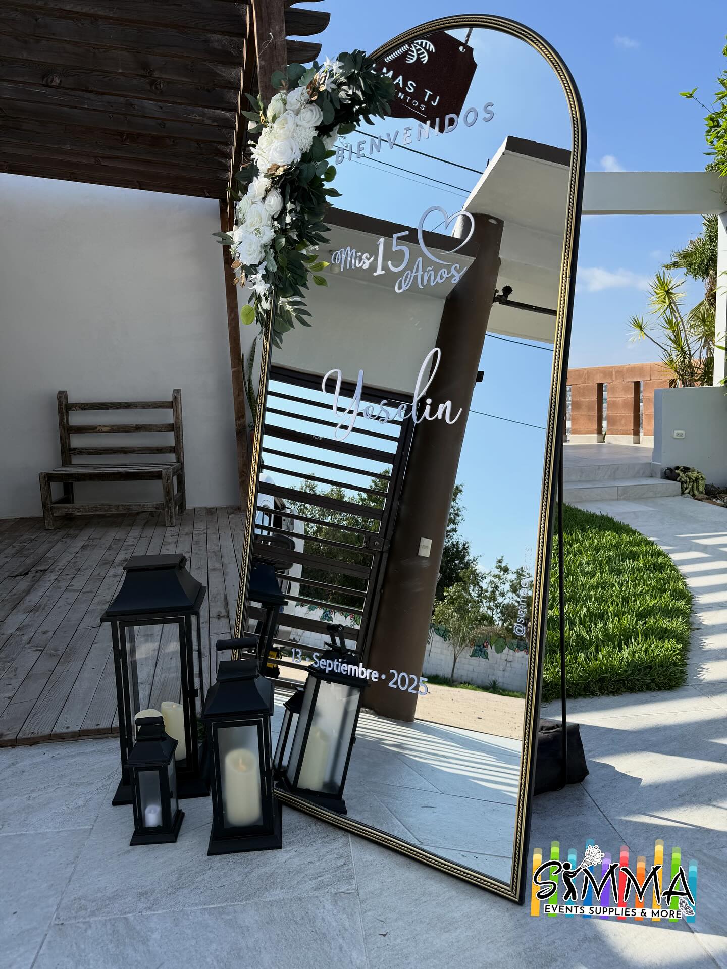 Espejo de bienvenida SIMMA